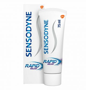 12x Sensodyne Tandpasta Rapid Relief 75 ml