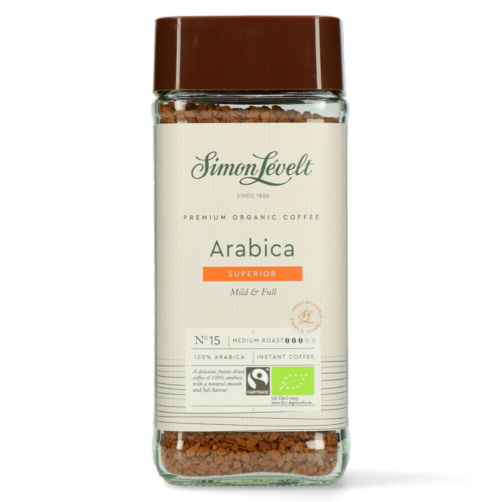 Simon Levelt Oploskoffie 100% Arabica 100 gr