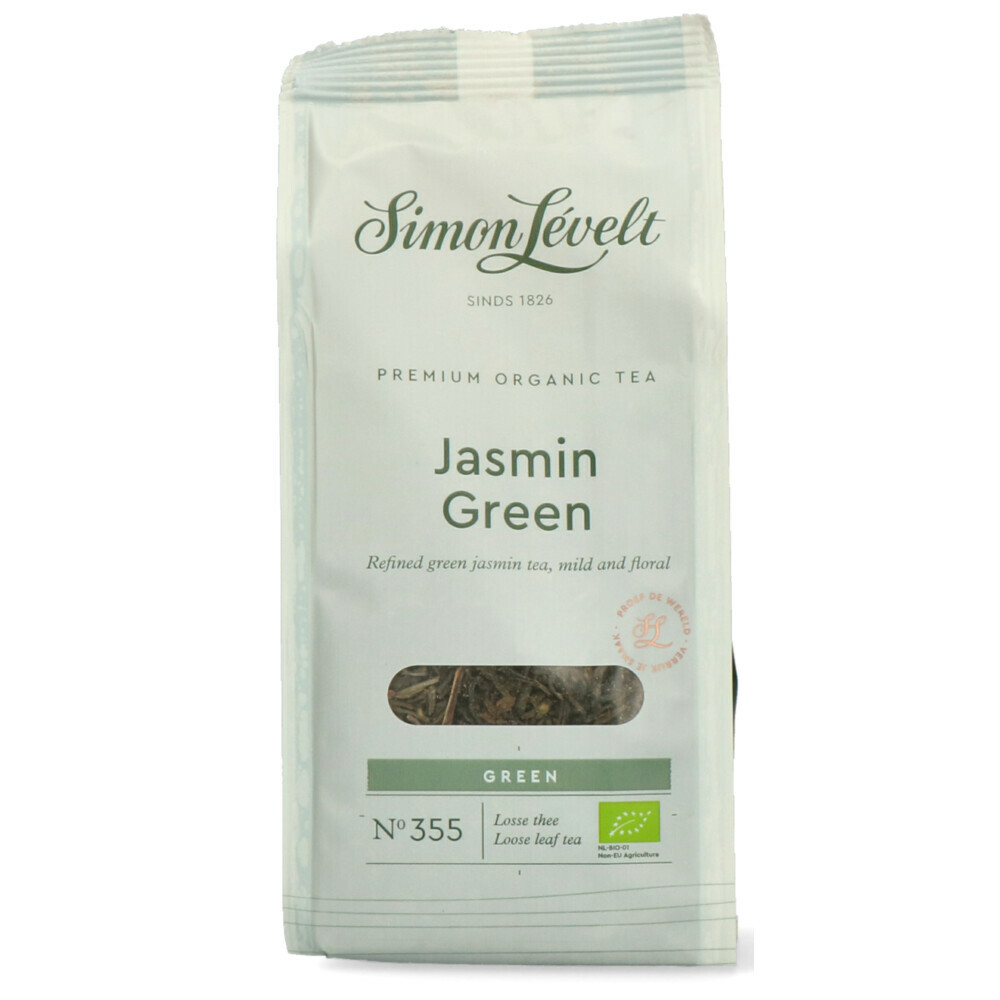 Simon Levelt Premium Organic Tea Jasmin Green 90 gr