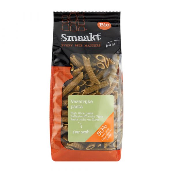 Smaakt Less Carb Vezelrijke Pasta Biologisch 300 gr