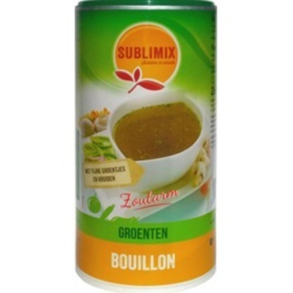 Sublimix Glutenvrij Groentenbouillon 230 gr