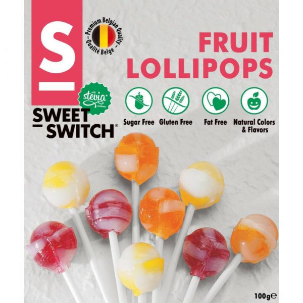 6x Sweet-Switch Lollipops 100 gr