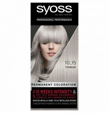 Syoss 10-15 Titanium Blonde Haarverf