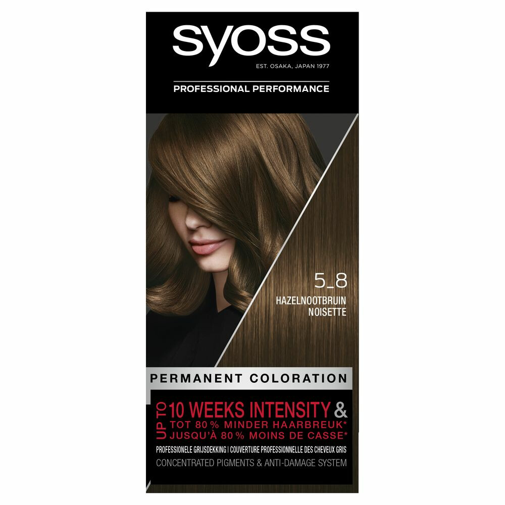 Syoss 5-8 Hazelnut Brown Haarverf