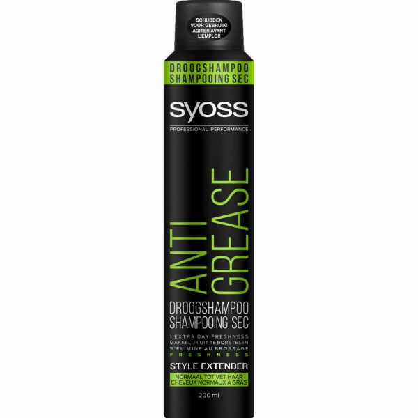 Syoss Droogshampoo Anti-Grease 200 ml