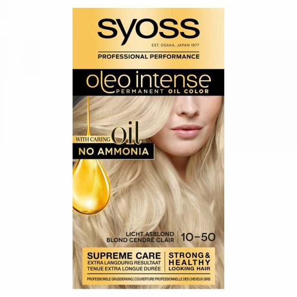 Syoss Oleo Intense 10-50 Licht Asblond Haarverf