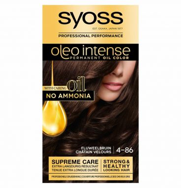 Syoss Oleo Intense 4-86 Fluweelbruin Haarverf