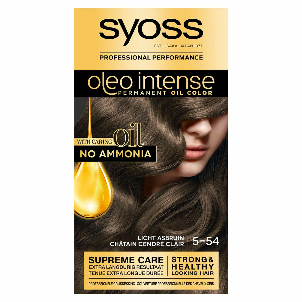 Syoss Oleo Intense 5-54 Licht Asbruin