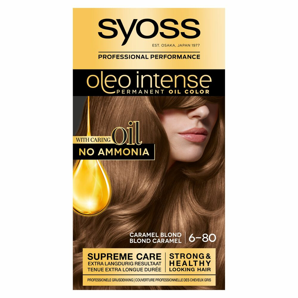 Syoss Oleo Intense 6-80 Caramel Blond Haarverf