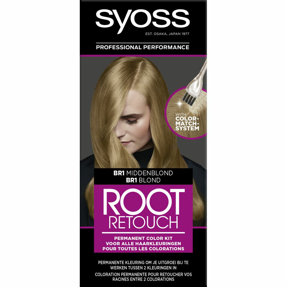 Syoss Rootset BR1 Middenblond