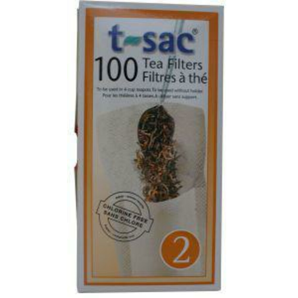 T-sac Theefilters No. 2 100 stuks