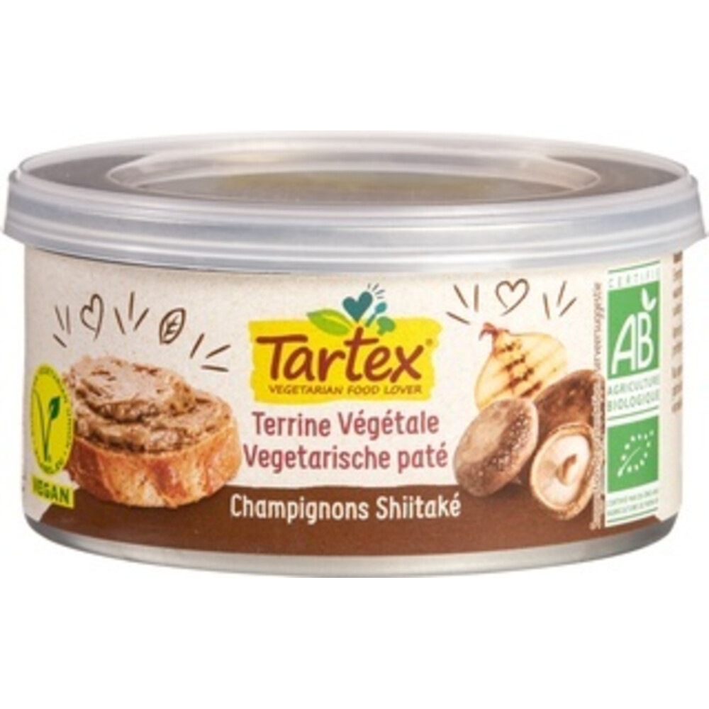 Tartex Paté Champignon Shiitake 125 gr