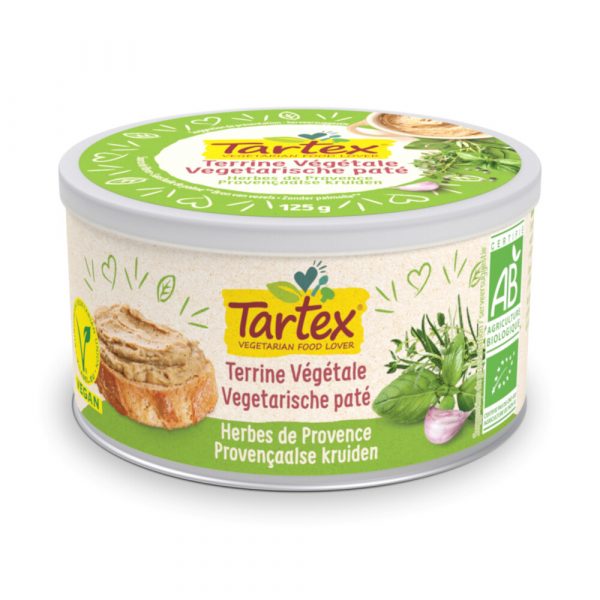 Tartex Pate Kruiden Bio 125 gr