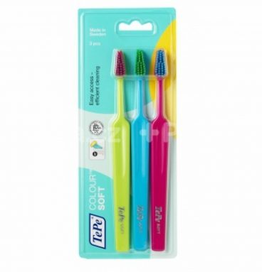 TePe Colour Soft 3-pack blister 3 stuks