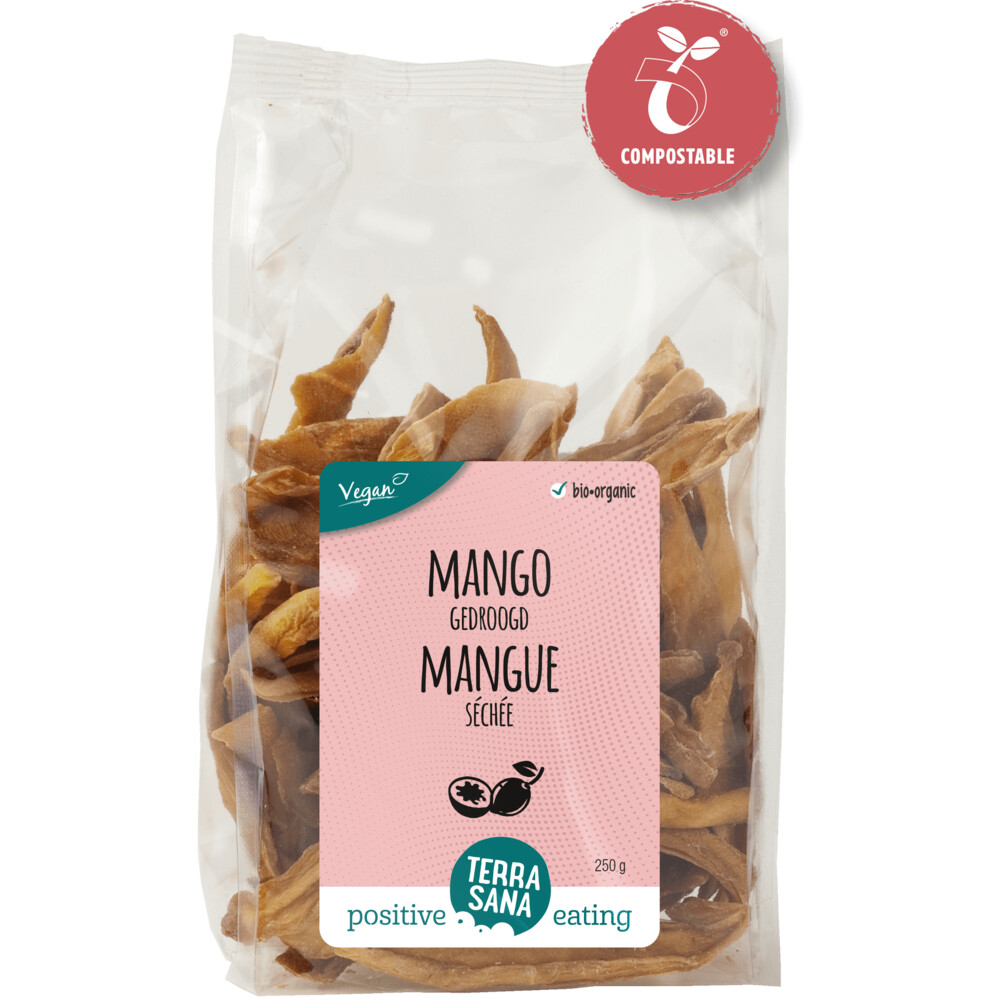 Terrasana Mango Reepjes Super 250 gr