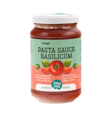 Terrasana Tomatensaus Basilicum 340 gr