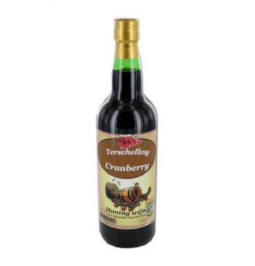 Terschellinger Cranberry Honingwijn Eko 750 ml