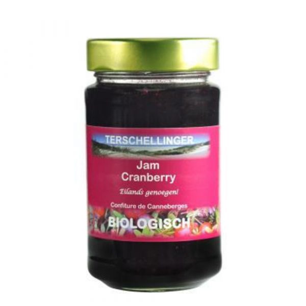 Terschellinger Cranberry Jam Eko 250 gr