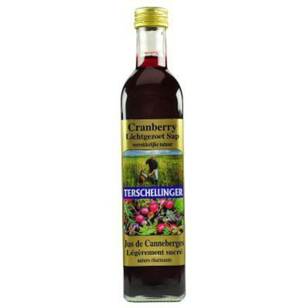 Terschellinger Cranberrysap Gezoet 750 ml