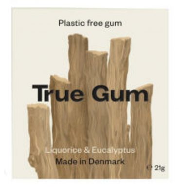 6x True Gum Liquorice&Eucalyptus 21 gr