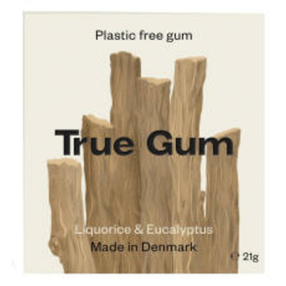 6x True Gum Liquorice&Eucalyptus 21 gr