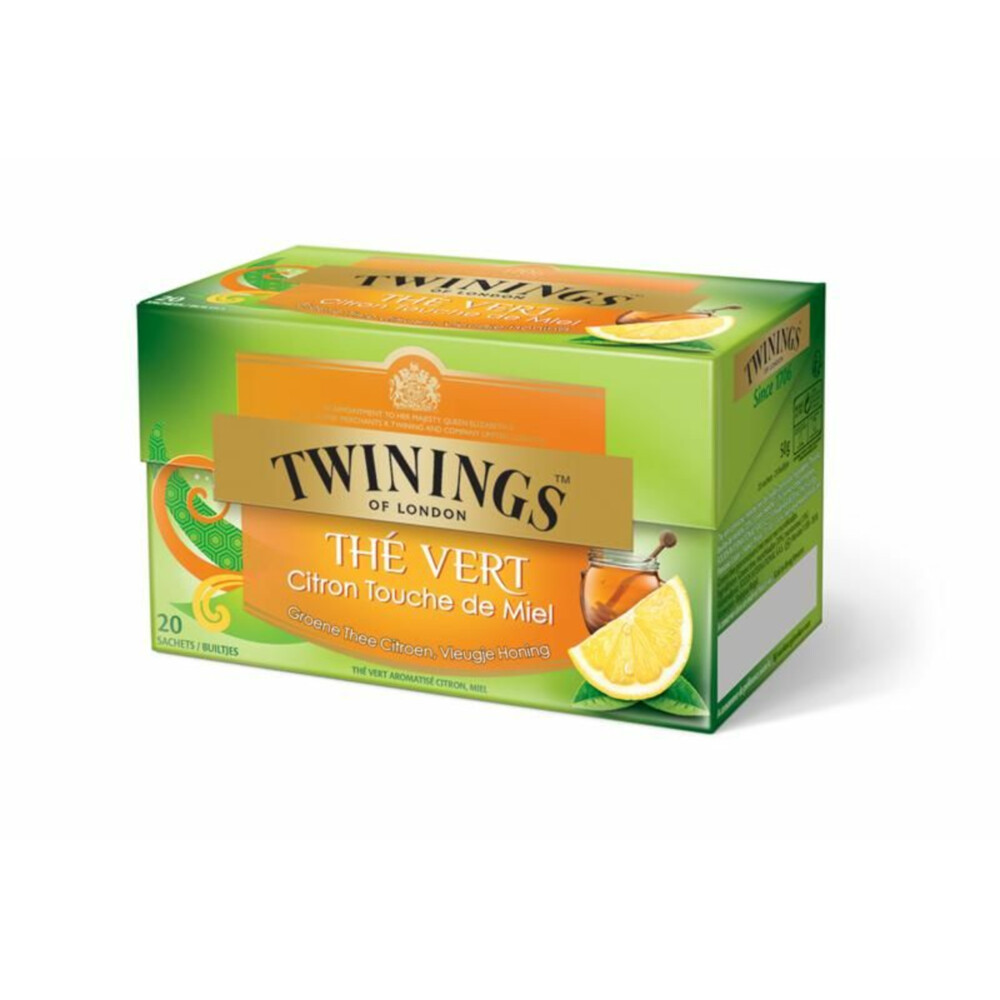 Twinings Groene Thee Citroen en Honing 20 zakjes