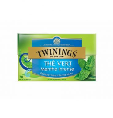 Twinings Groene Thee Intense Munt 20 zakjes