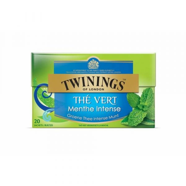 Twinings Groene Thee Intense Munt 20 zakjes