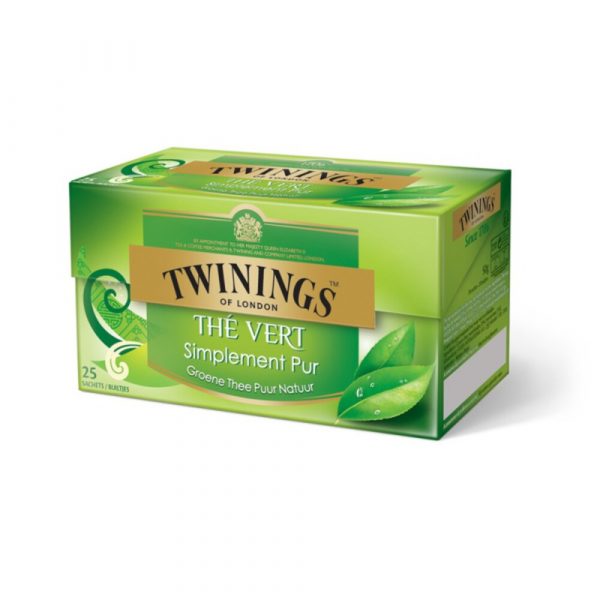 Twinings Groene Thee Pure 25 zakjes