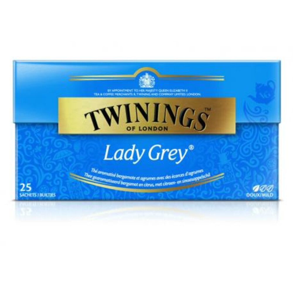 Twinings Thee Lady Grey 25 zakjes