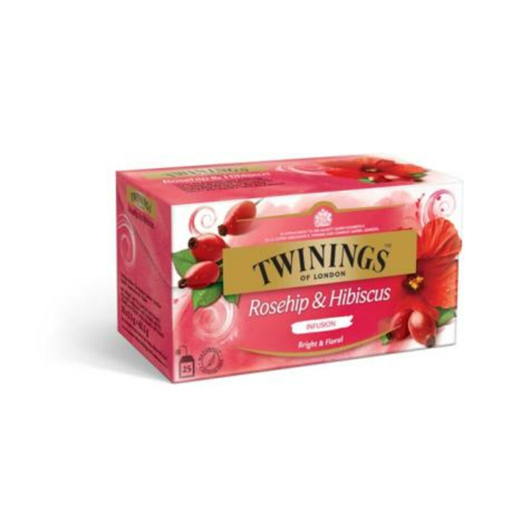 Twinings Thee Rosehip 25 zakjes