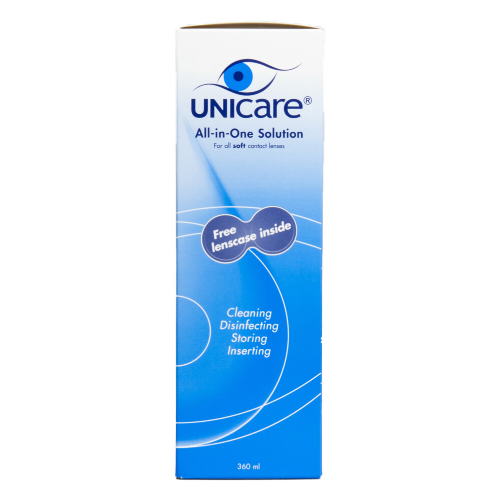 Unicare Alles-In-Een Vloeistof Zachte Contactlenzen 360 ml