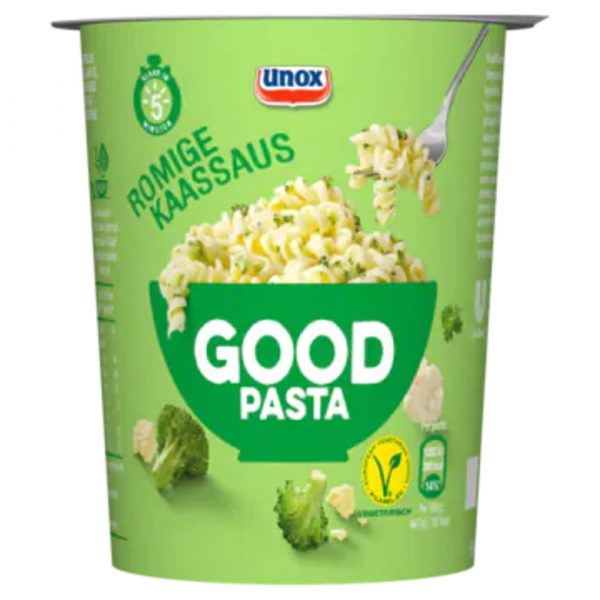 8x Unox Good Pasta Romige Kaassaus 69 gr.