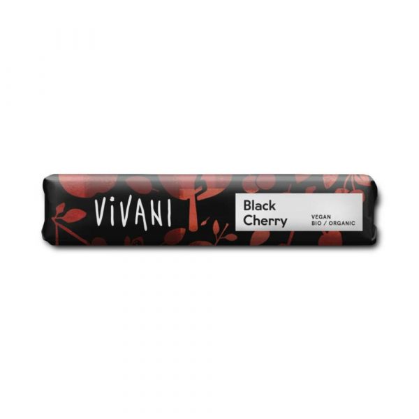 Vivani Chocolate To Go Dark&Cherry Vegan 35 gr