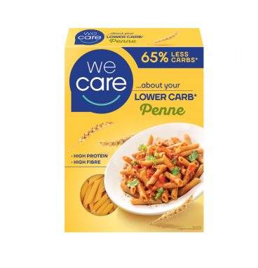 9x WeCare Lower Carb Pasta Penne 250 gr