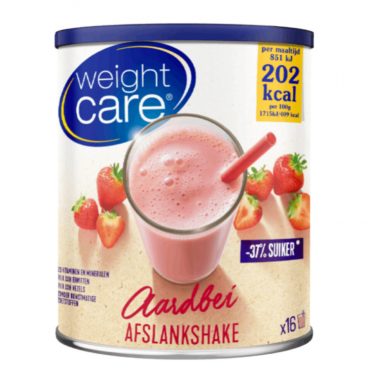 6x Weight Care Maaltijdshake Aardbei 436 gr