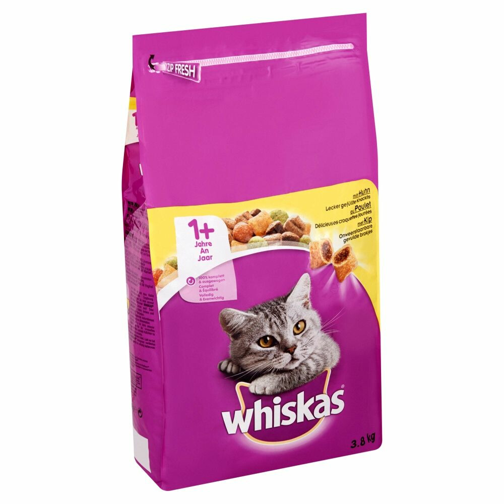 Whiskas Kattenvoer Adult Kip - Groenten 3