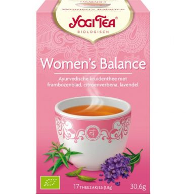 6x Yogi tea Womens Balance Biologisch 17 stuks