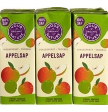 Your Organic Nature Appelsap 6-Pack Bio 1