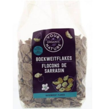 Your Organic Nature Boekweit Flakes 250 Gr