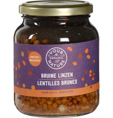 Your Organic Nature Bruine Linzen Bio 360 gr