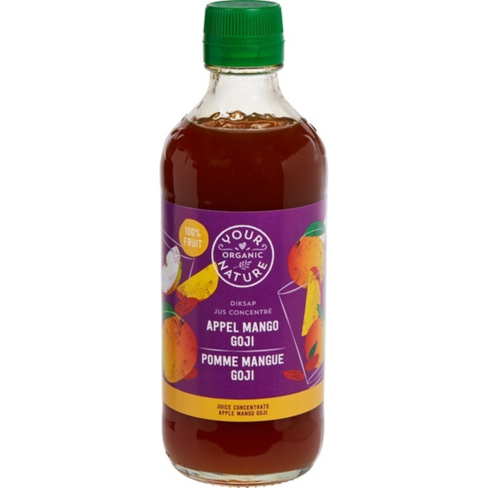 Your Organic Nature Diksap Appel Mango Goji Bio 400 ml