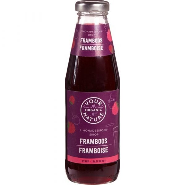 Your Organic Nature Limonadesiroop Framboos Bio 500 ml