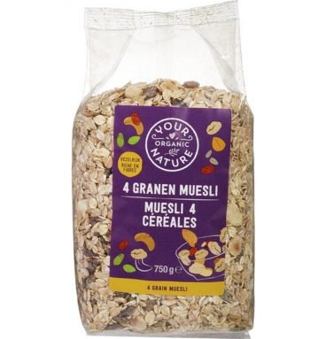 Your Organic Nature Muesli 4 Granen 500 gr