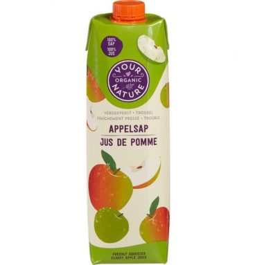 Your Organic Nature Nature Appelsap Bio 1 liter