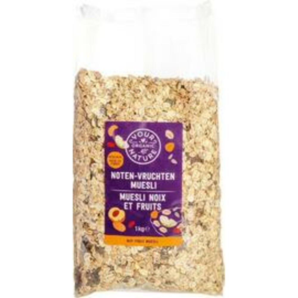 Your Organic Nature Noten-Vruchten Muesli 1000 gr