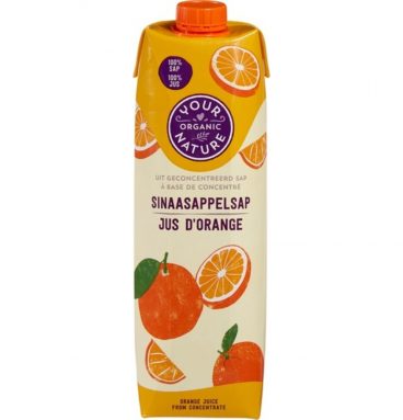 Your Organic Nature Sinaasappelsap Bio 1liter