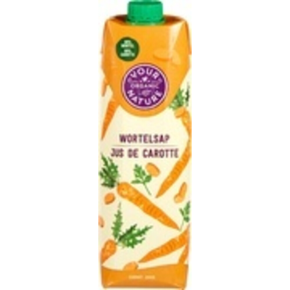 Your Organic Nature Wortelsap Bio 1liter