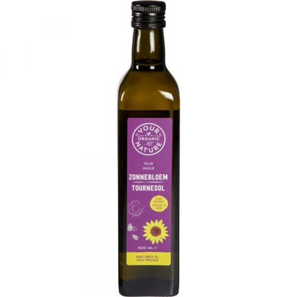 Your Organic Nature Zonnebloemolie Biologisch 1 liter