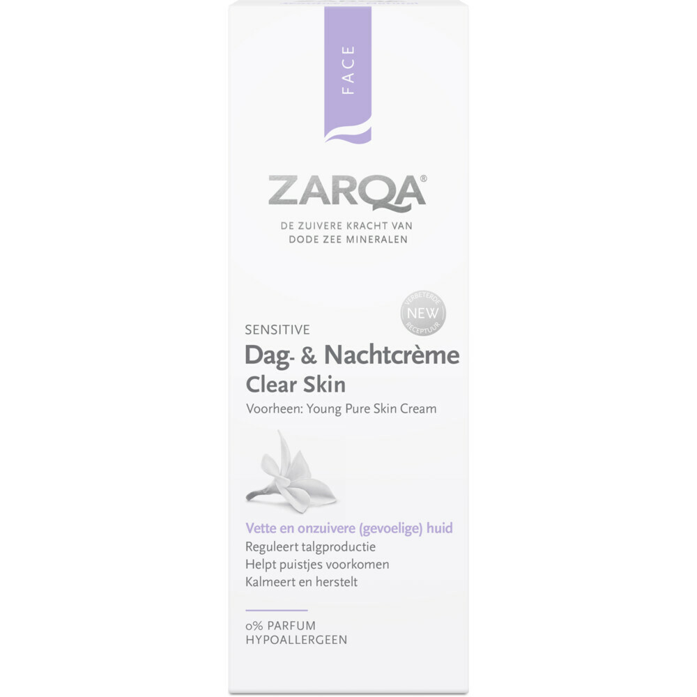 Zarqa Dag- en Nachtcreme Clear Skin 75 ml